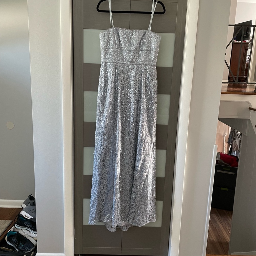 BCBG Strapless Sparkly Dress